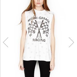 Lauren Moshi Vintage Racing Muscle Tank